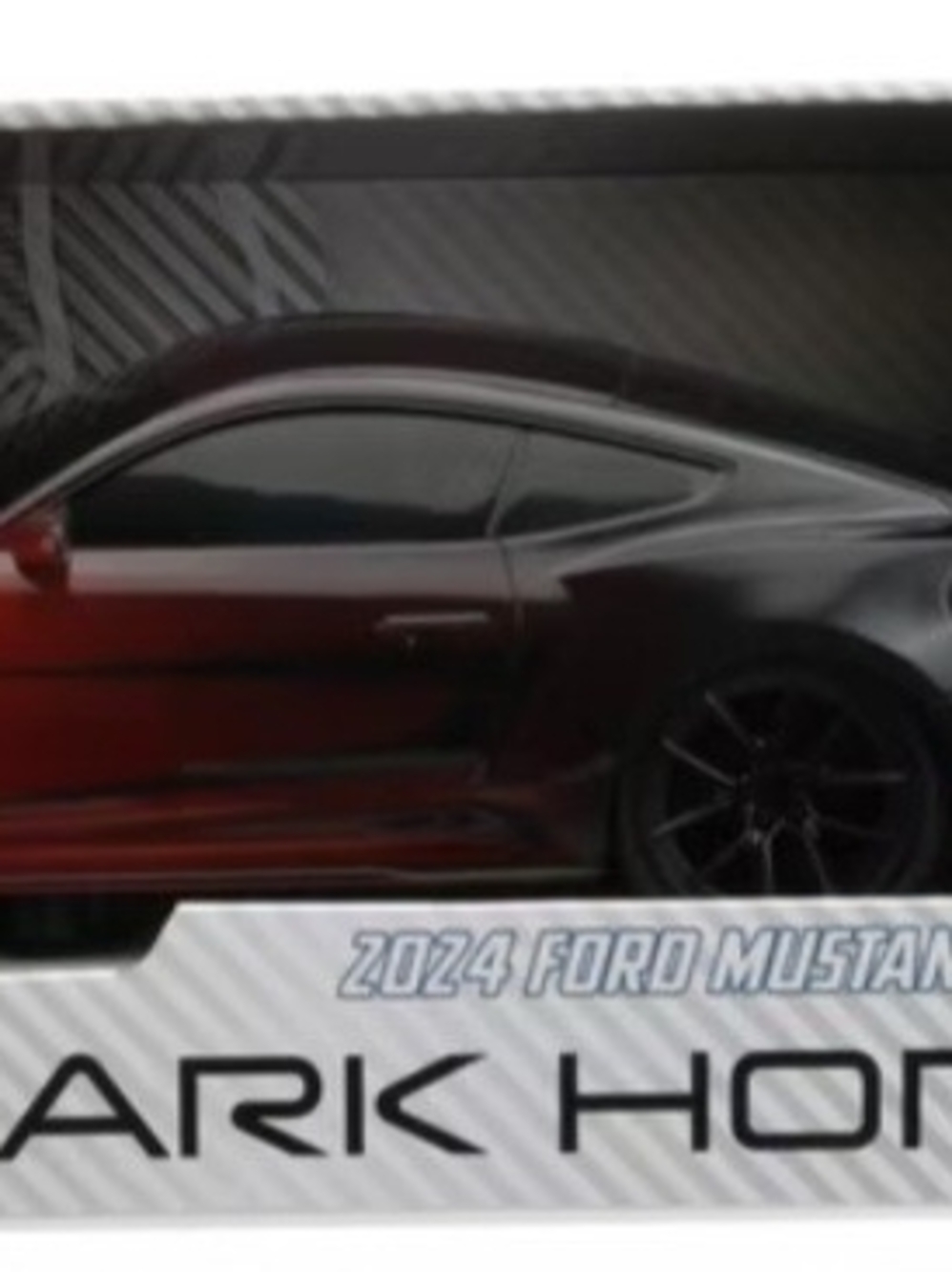Ford Red and Black RC Mustang